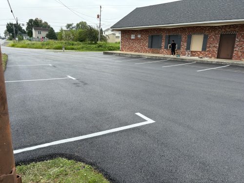 parking lot paving