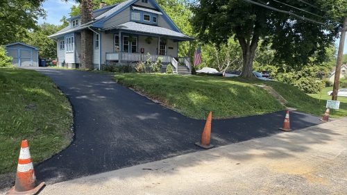 Driveway paving